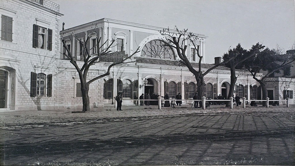 1895 Κεντρικός Σταθμός Γραμμής Σμύρνης Αϊδινίου 1895