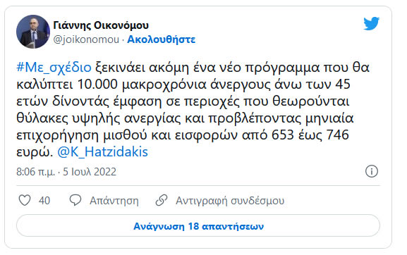 γιαννησ οικονομου 5 7 2022