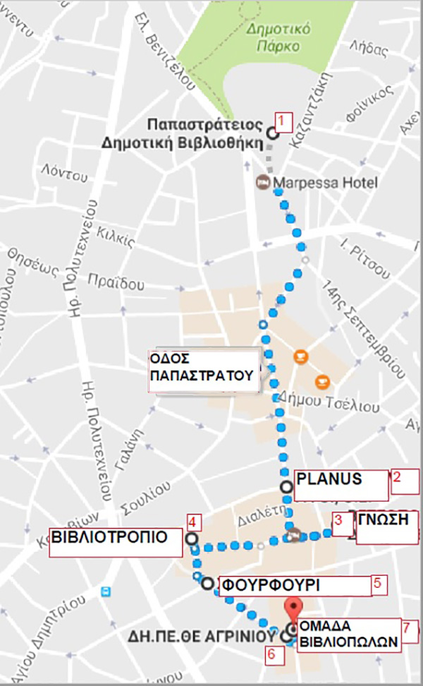 xartis drasis vivlion