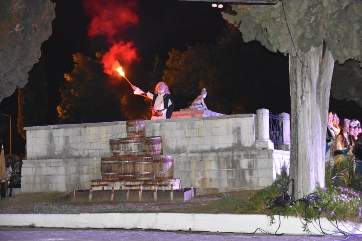 Επέτειος της Εξόδου Μεσολογγίου: Δείτε την αναπαράσταση της ανατίναξης του Χρήστου Καψάλη (βίντεο)