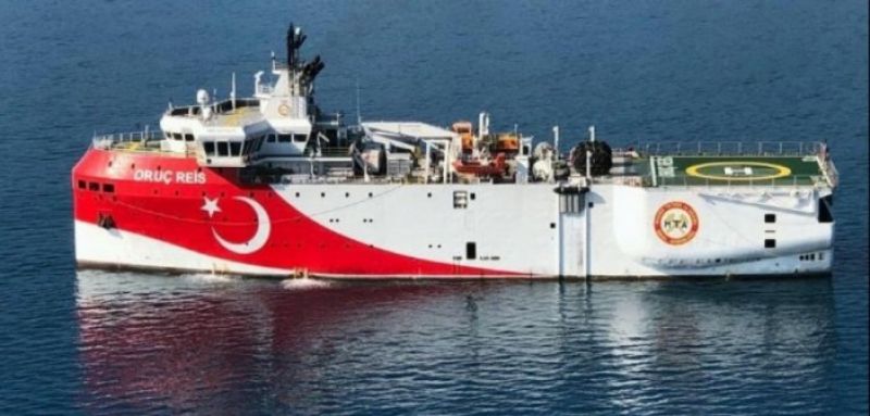 Το Ορούτς Ρέις βγήκε από την ελληνική υφαλοκρηπίδα