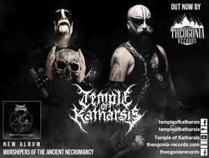 Η THEOGONIA RECORDS ανακοίνωσε το νέο άλμπουμ των TEMPLE OF KATHARSIS “WORSHIPERS OF THE ANCIENT NECROMANCY” + βίντεο για το single “The Darkness Which Swallows The Dawn”
