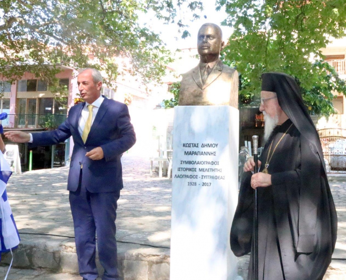 Αποκαλυπτήρια προτομής στο Θέρμο