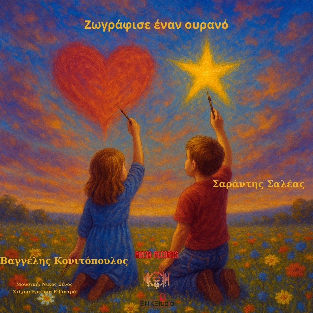 Raisa Records-Βαγγέλης Κονιτόπουλος &amp; Σαράντης Σαλέας-«Ζωγράφισε Έναν Ουρανό»