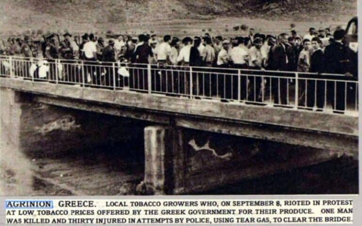 Η εξέγερση των καπνοπαραγωγών και η δολοφονία του Μήτσου Βλάχου στην Κυψέλη Αγρινίου