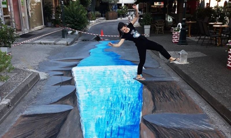 Αγρίνιο: Η 3D δημιουργία στην πλατεία 28ης Οκτωβρίου (Καραπανέικα) κλέβει τις εντυπώσεις! (δείτε φωτο)