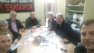 Ο Γιώργος Καραμητσόπουλος με υποψηφίους της «Συμμαχίας Πολιτών» συναντήθηκε με τον σύλλογο εργαζομένων ΟΤΑ Αιτωλ/νίας