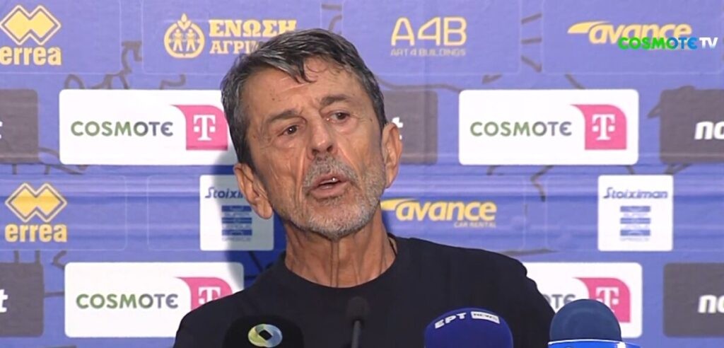 Πετράκης: Προσδοκούμε ότι ο χρόνος, επειδή έχουμε αξία και ποιότητα, θα μας βοηθήσει (βίντεο)