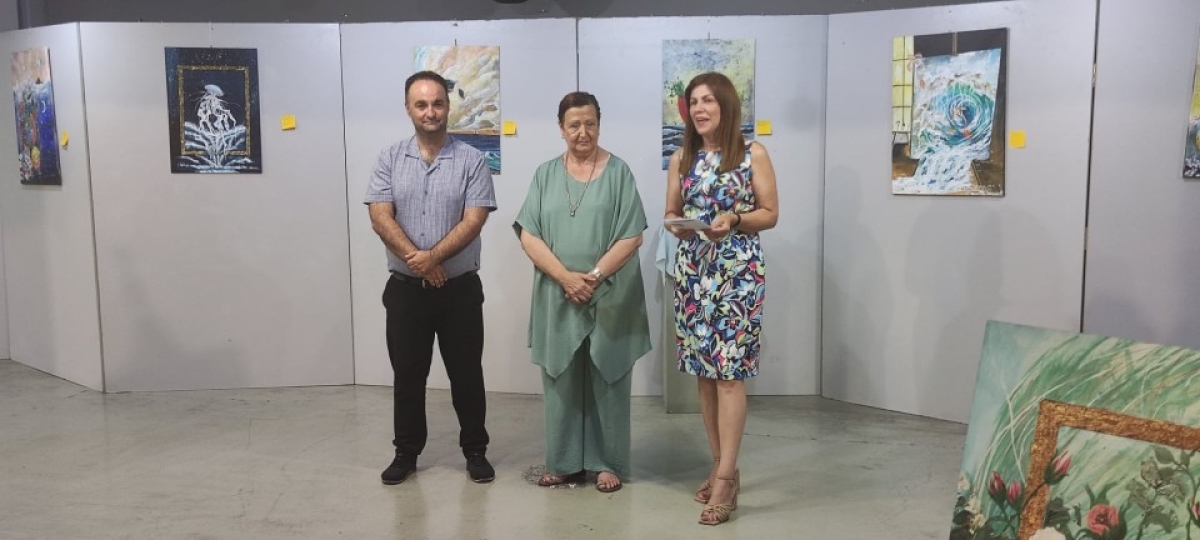 Αγρίνιο: Εγκαινιάστηκε η έκθεση με έργα ζωγραφικής της Αλεξάνδρας Τσάχαλου – Μπεσίνη (εικόνες)