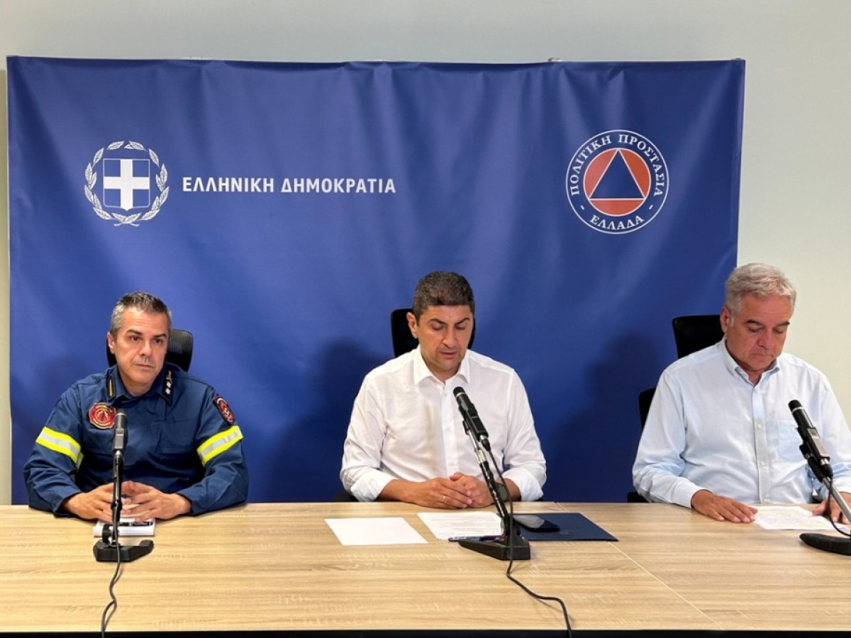 Παρέμβαση του υπουργού Αγροτικής Ανάπτυξης και Τροφίμων, Λευτέρη Αυγενάκη στην ενημέρωση  του Συντονιστικού στη Λάρισα