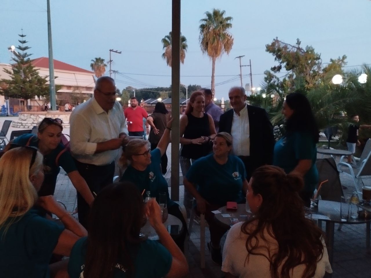 Στην Κατοχή ο Κώστας Λύρος/Συναντήθηκε με τοπικούς υποψηφίους και πολίτες!