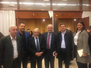 Ο Κώστας Λύρος στις εκδηλώσεις που διοργάνωσε στην Αθήνα ο σύλλογος Μεσολογγιτών Αττικής  «Άγιος Συμεών»