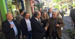 Περιοδεία του Απόστολου Κατσιφάρα στο Αγρίνιο (φωτο)