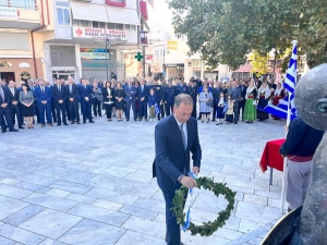 Δήλωση του βουλευτή Αιτωλοακαρνανίας της Νέας Δημοκρατίας κ. Σπήλιου Λιβανού για την Επέτειο της 28η Οκτωβρίου του 1940