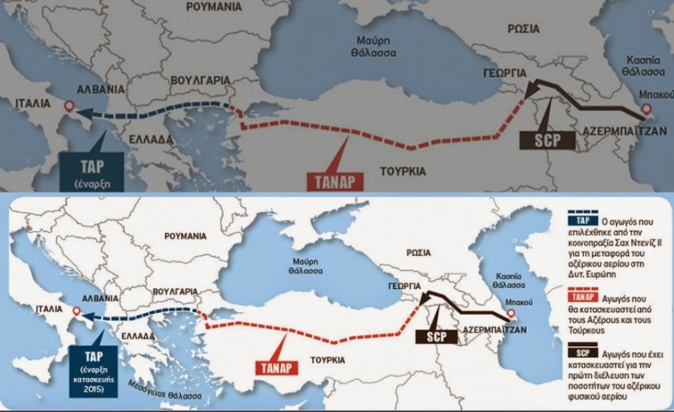 Η ΡΩΣΙΑ στο Αζερμπαϊτζάν και ο αγωγός TAP