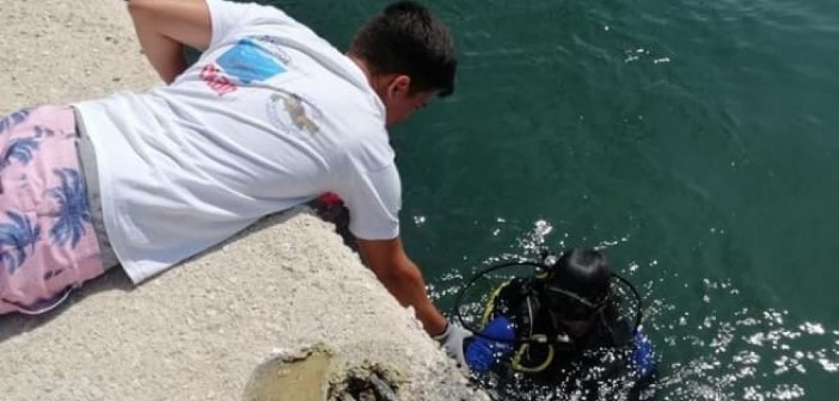 Βόνιτσα: Καταδυτική ομάδα και άλλοι εθελοντές σε υποθαλάσσια και παράκτια δράση καθαρισμού