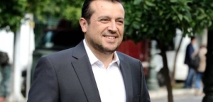 Ο Νίκος Παππάς στην κοπή πίτας του ΣΥΡΙΖΑ στο Αγρίνιο (Κυρ 5/2/2023 11:00 πμ)