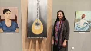 Κωνσταντίνα-Ειρήνη Παπαθανασίου. Ταλέντο και στο τραγούδι και στη ζωγραφική