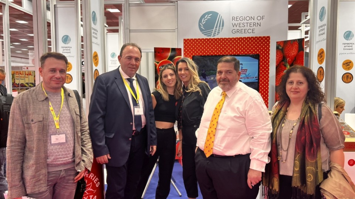 Η Περιφέρεια Δυτικής Ελλάδας  και επιχειρήσεις φρέσκων φρούτων και λαχανικών στην έκθεση “Freskon”