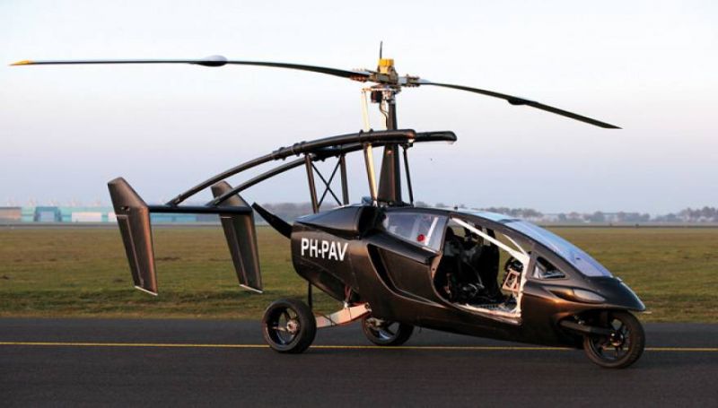 To αυτοκίνητο που μετατρέπεται σε ελικόπτερο! (video)