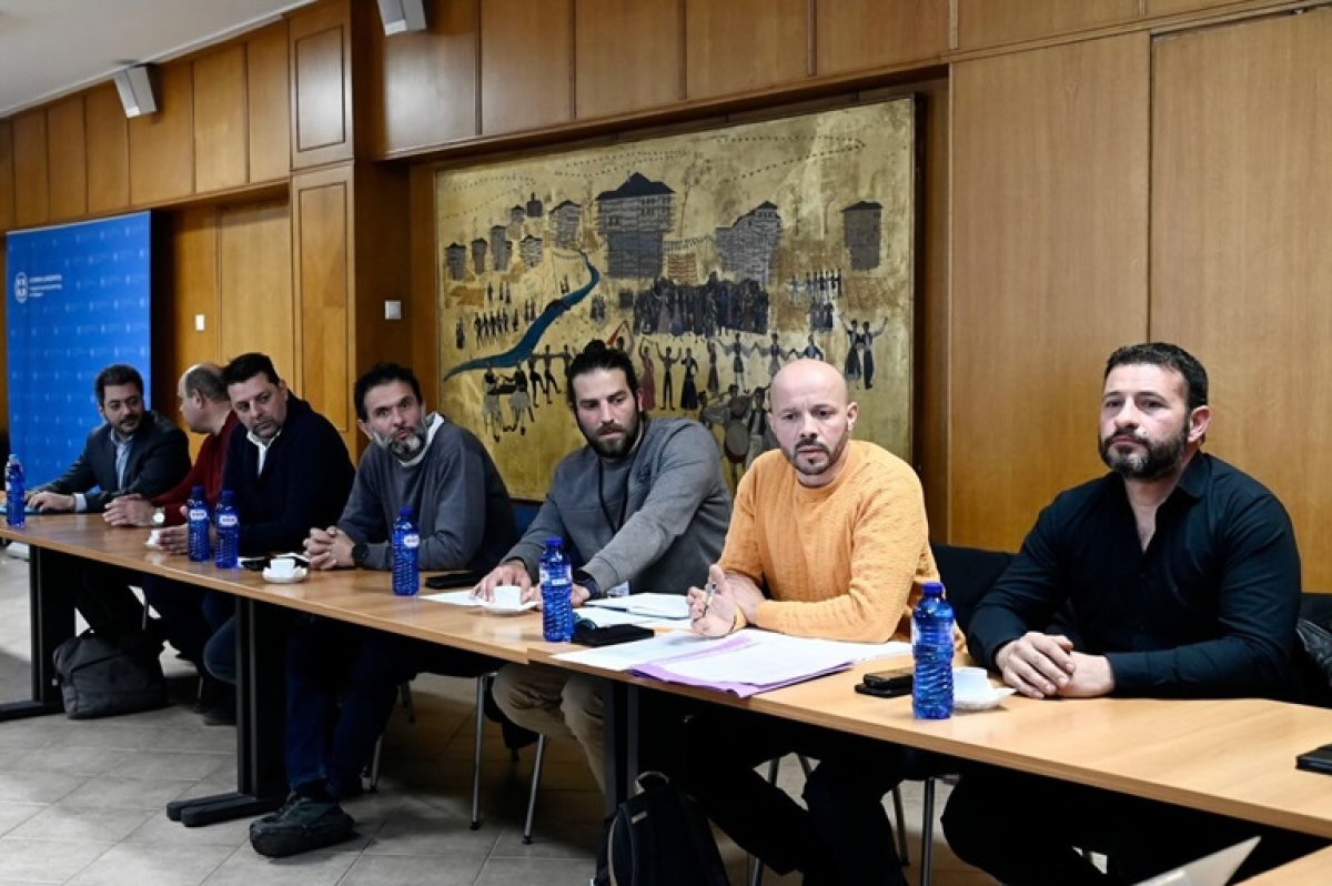 Σύσκεψη με τη συντονιστική επιτροπή μελισσοκόμων