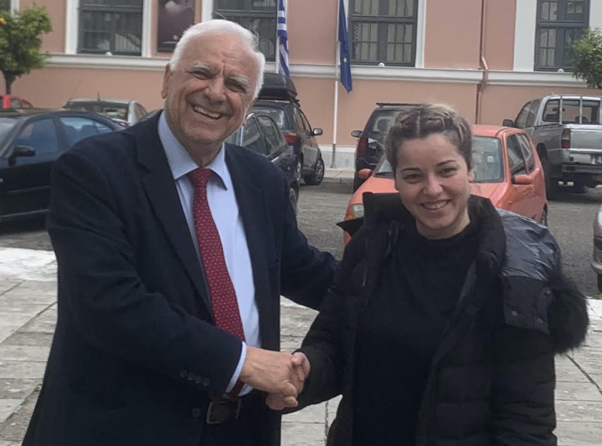 Συμπόρευση Νικολέττας Βούρβαχη με τον υποψήφιο Δήμαρχο, Θανάση Λύρο