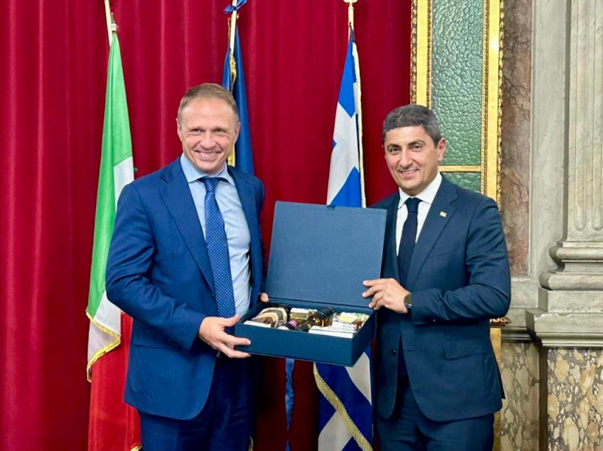 Συνάντηση Αυγενάκη με τον Ιταλό ομόλογό του Lollobrigida