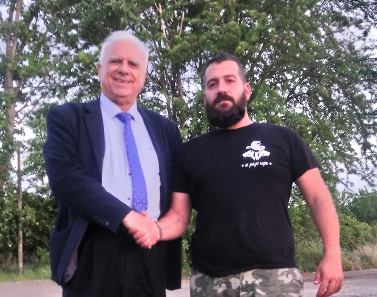 Ο ΔΙΟΝΥΣΙΟΣ ΚΑΠΟΔΙΣΤΡΙΑΣ Συμπορεύεται με τον υποψήφιο Δήμαρχο, ΘΑΝΑΣΗ ΛΥΡΟ