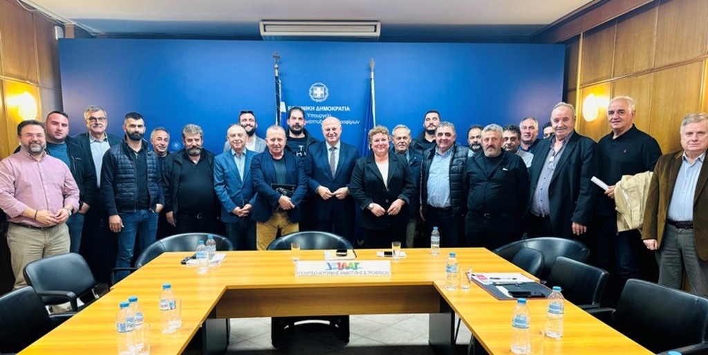 Κώστας Τσιάρας προς εκπροσώπους κτηνοτρόφων: Με σοβαρότητα και υπευθυνότητα, όλοι μαζί, θα αντιμετωπίσουμε την ευλογιά όπως έγινε με την πανώλη