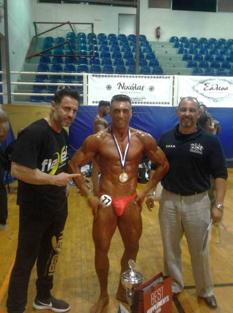 Χρήστος Ζαφρακάς: από τo Ορεινό Θέρμο στην πρώτη θέση του bodybuilding