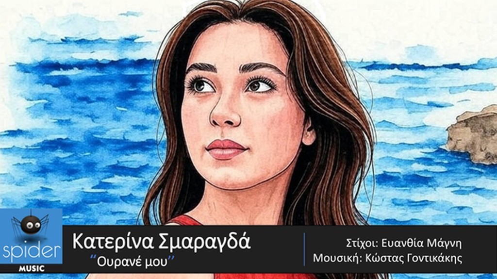 ΚΑΤΕΡΙΝΑ ΣΜΑΡΑΓΔΑ – νέο τραγούδι «Ουρανέ μου» από την Spider Music.