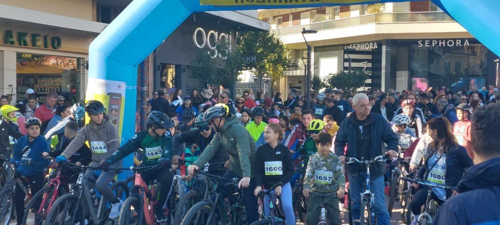 Αγρίνιο: &quot;Ζωντάνεψε&quot; το κέντρο της πόλης στο &quot;Τρέχω - βαδίζω - ποδηλατώ&quot;