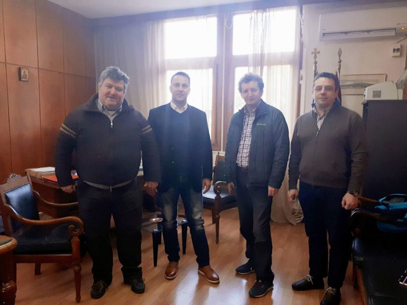 Συνάντηση του Αντιπεριφερειάρχη Αγροτικής Ανάπτυξης Κ. Μητρόπουλου και του Προέδρου ΤΕΙ Δυτικής Ελλάδας  Β. Τριανταφύλλου  για την ενίσχυση του πρωτογενούς τομέα