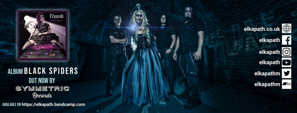 ELKAPATH – “Synthetic Ecstasy” από το άλμπουμ “Black Spiders” από την Symmetric Records