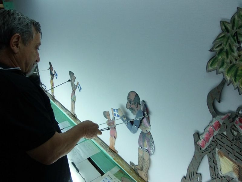 Ο Καραγκιόζης του Πατρινού στην ΕΡΤ-1