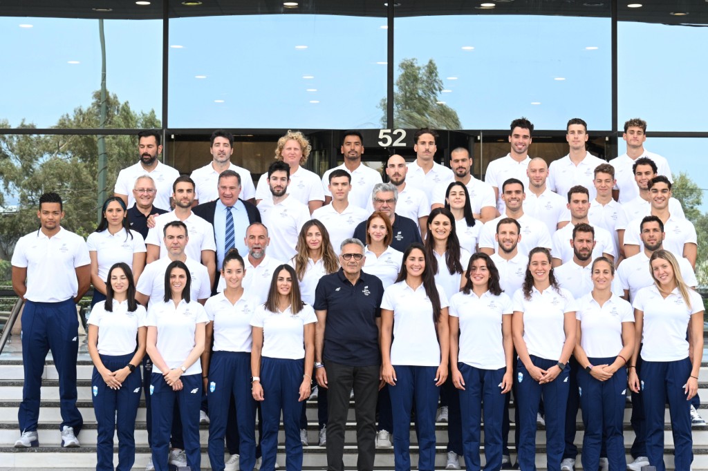 Η επίσημη φωτογράφιση της Ελληνικής Ολυμπιακής Ομάδας