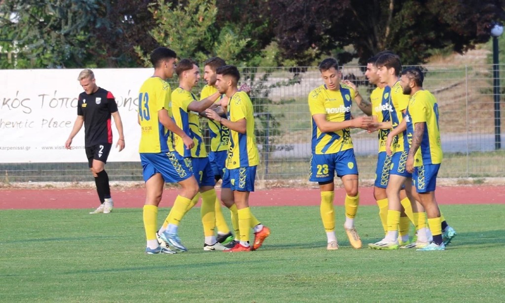 Παναιτωλικός: Νίκη με 1-0 στο φιλικό με τη Λαμία
