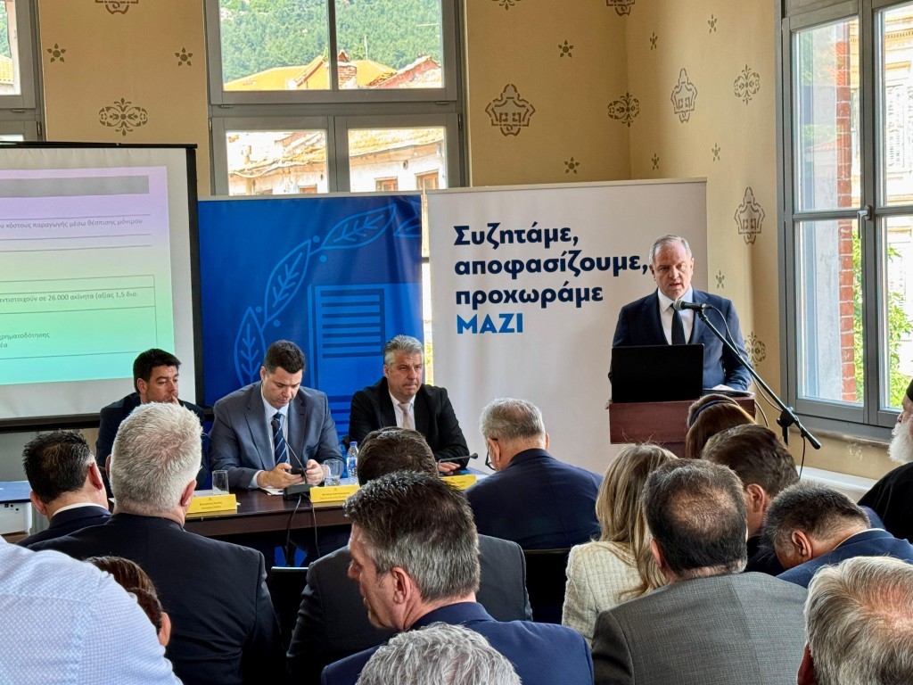 ΥφΑΑΤ, Διονύσης Σταμενίτης: «Με χειροπιαστές παρεμβάσεις στηρίζουμε την ανάπτυξη της Περιφέρειας»