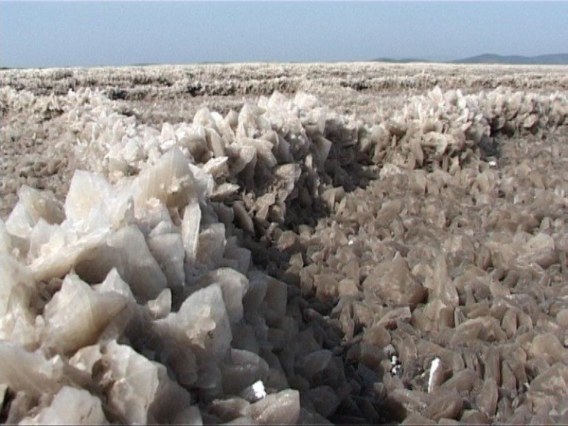 Η κρυστάλλινη πολιτεία των αλυκών Μεσολογγίου