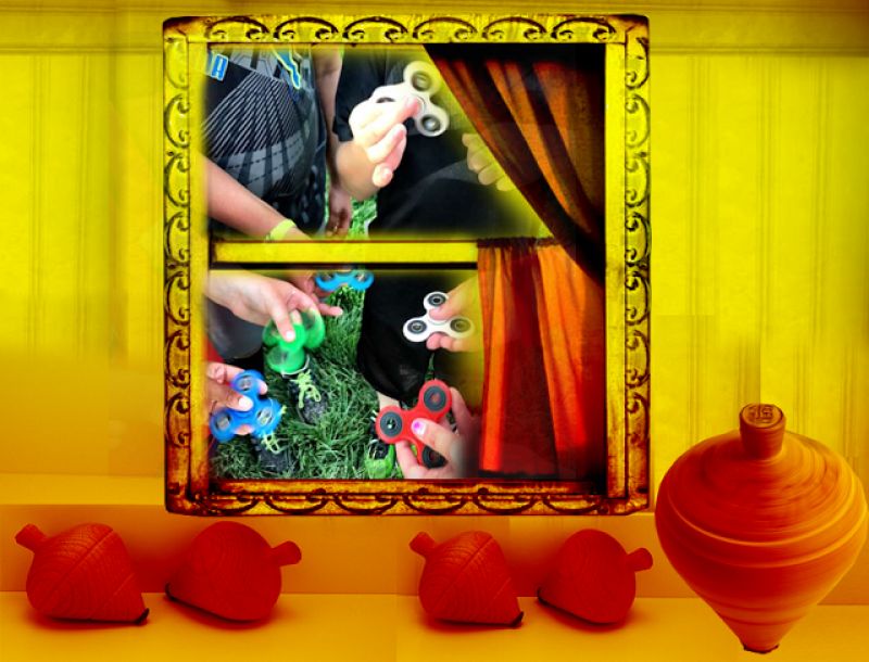 ΜΑΡΙΑ ΑΓΓΕΛΗ: Από την παραδοσιακή σβούρα… στο fidget spinner