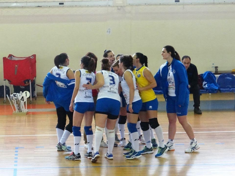 Βόλεϊ γυναικών: πρωτιά και πλεονέκτημα έδρας για τον Ιωνικό