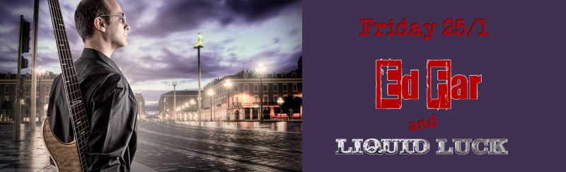 Ο ED FAR στο ΓΥΑΛΙΝΟ ΜΟΥΣΙΚΟ ΘΕΑΤΡΟ, Παρασκευή 26 Ιανουαρίου