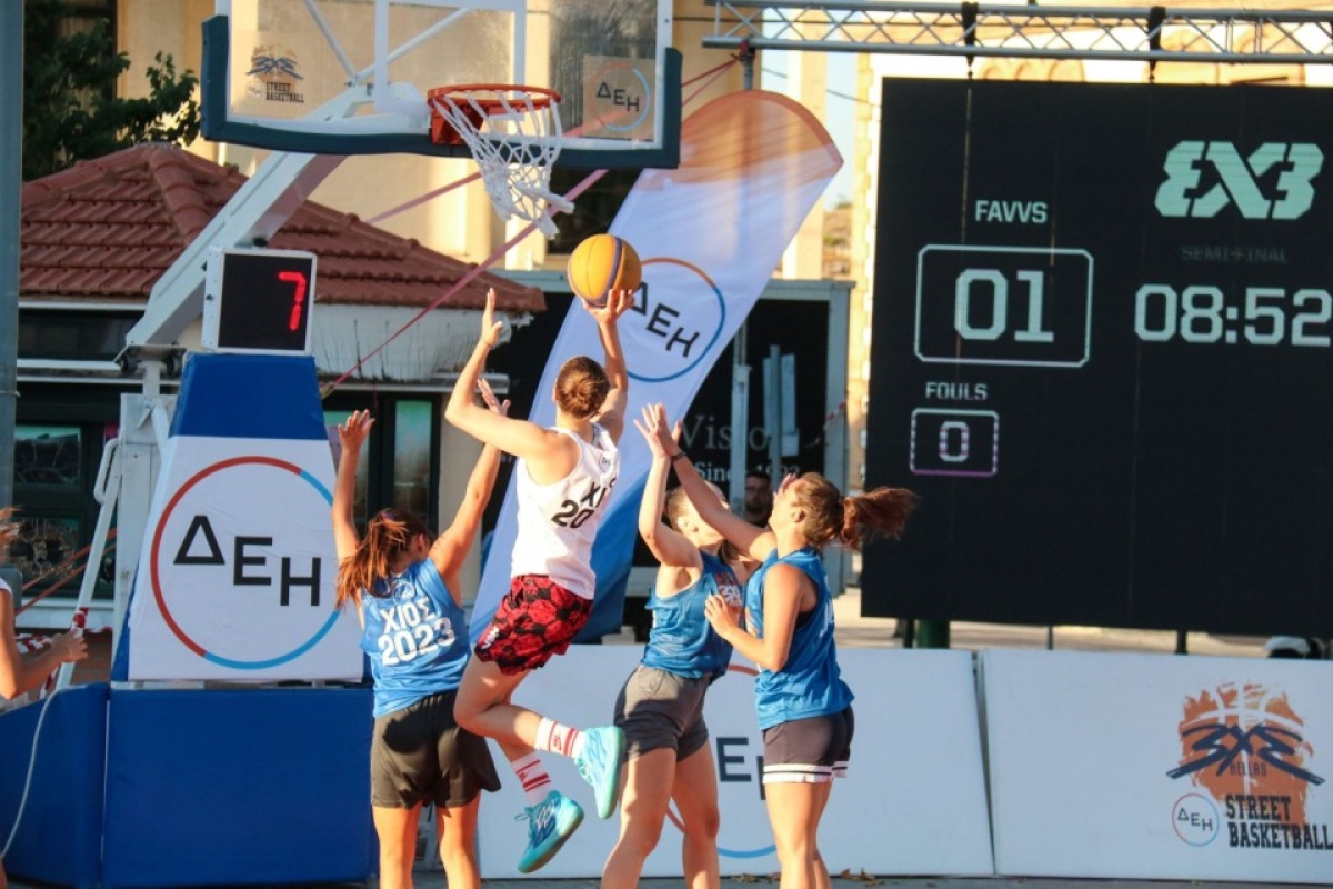 3x3 ΔΕΗ Street Basketball: Το Μεσολόγγι στις πόλεις της μεγάλης μπασκετικής γιορτής (Σ/Κ 18-19/5/2024)