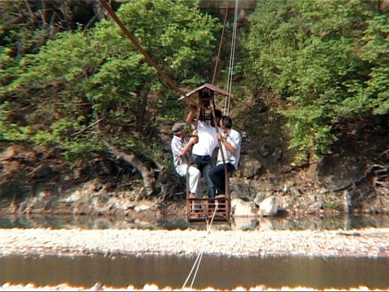 Το πορθμείο του Καταφυλλίου στον Αχελώο Ποταμό (φωτο-video)