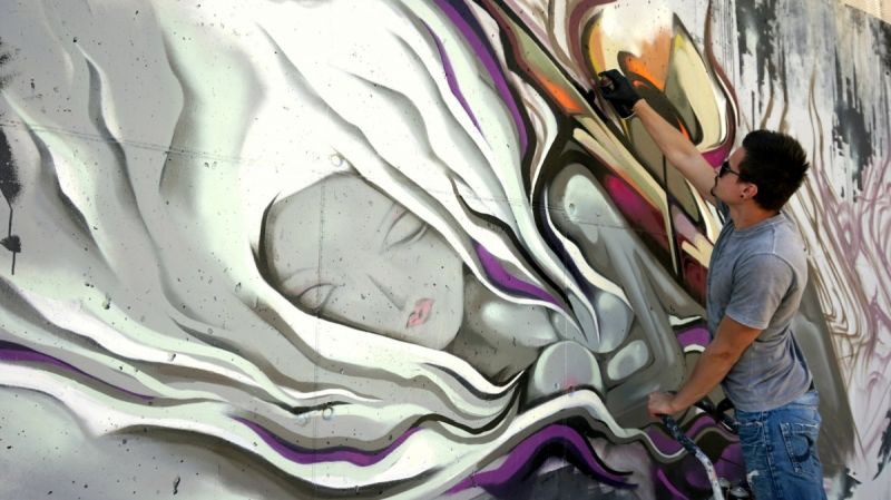 Η τέχνη του γκράφιτι στο Αγρίνιο (φωτο - βίντεο)