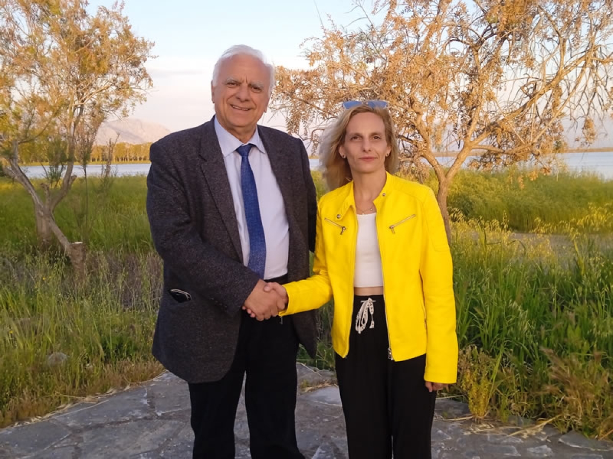 Συμπόρευση Παρασκευής Παπαγεωργίου με τον υποψήφιο Δήμαρχο, Θανάση Λύρο