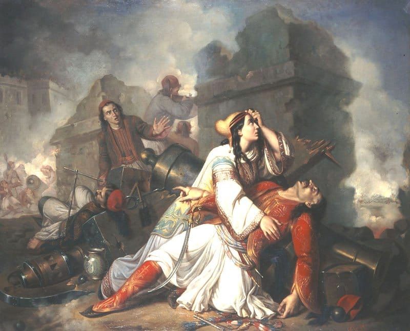 Οι εξοδίτες (διασωθέντες κατά την έξοδο του Μεσολογγίου) φθάνουν στο Ναύπλιο