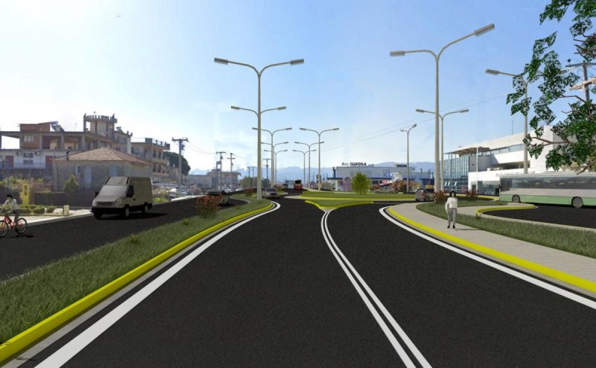 Καλά τα round-about, αλλά η πεζογέφυρα είναι πάλι απαραίτητη….