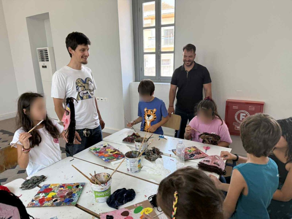 Με επιτυχία ολοκληρώθηκε το εκπαιδευτικό εργαστήριο «Φτιάχνω το δικό μου Προσωπείο» στην Κατοχή Μεσολογγίου