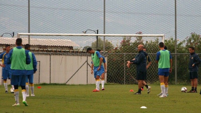 H σημερινή προπόνηση του Παναιτωλικού